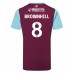 Maillot de foot Burnley Josh Brownhill #8 Domicile vêtements 2024-25 Manches Courtes